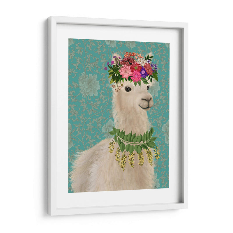 Llama Bohemian 2 - Fab Funky | Cuadro decorativo de Canvas Lab