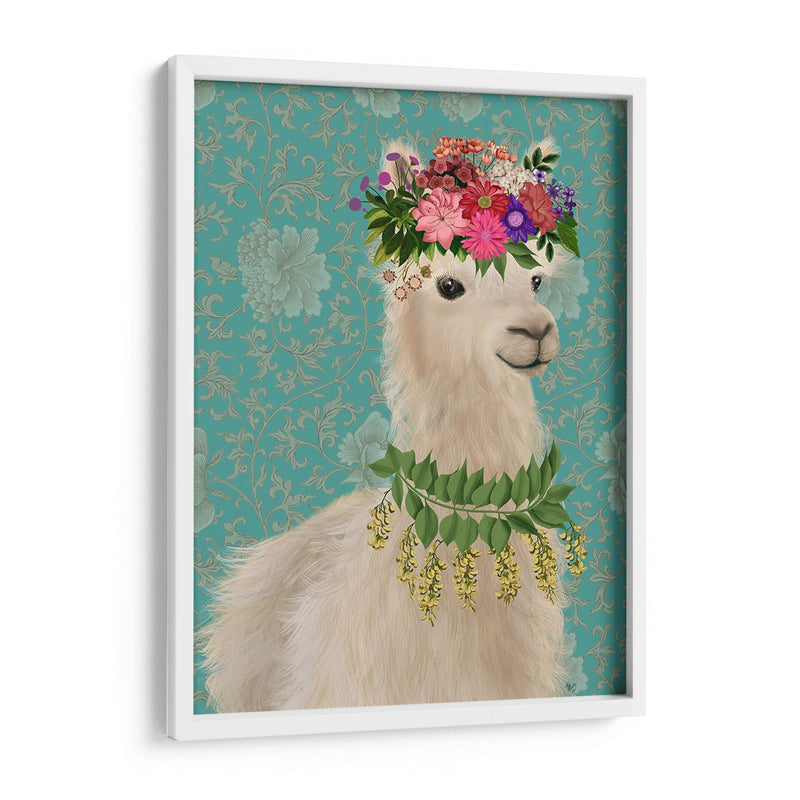 Llama Bohemian 2 - Fab Funky | Cuadro decorativo de Canvas Lab