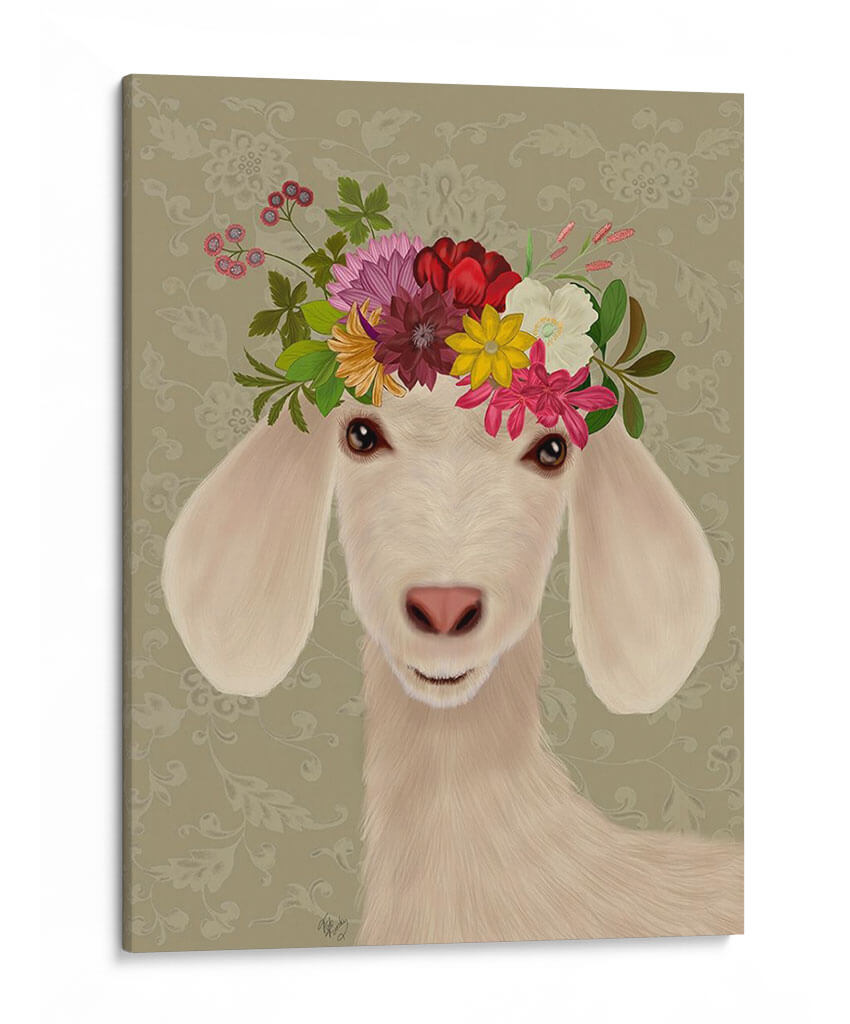 Cabra Bohemia 2 - Fab Funky | Cuadro decorativo de Canvas Lab