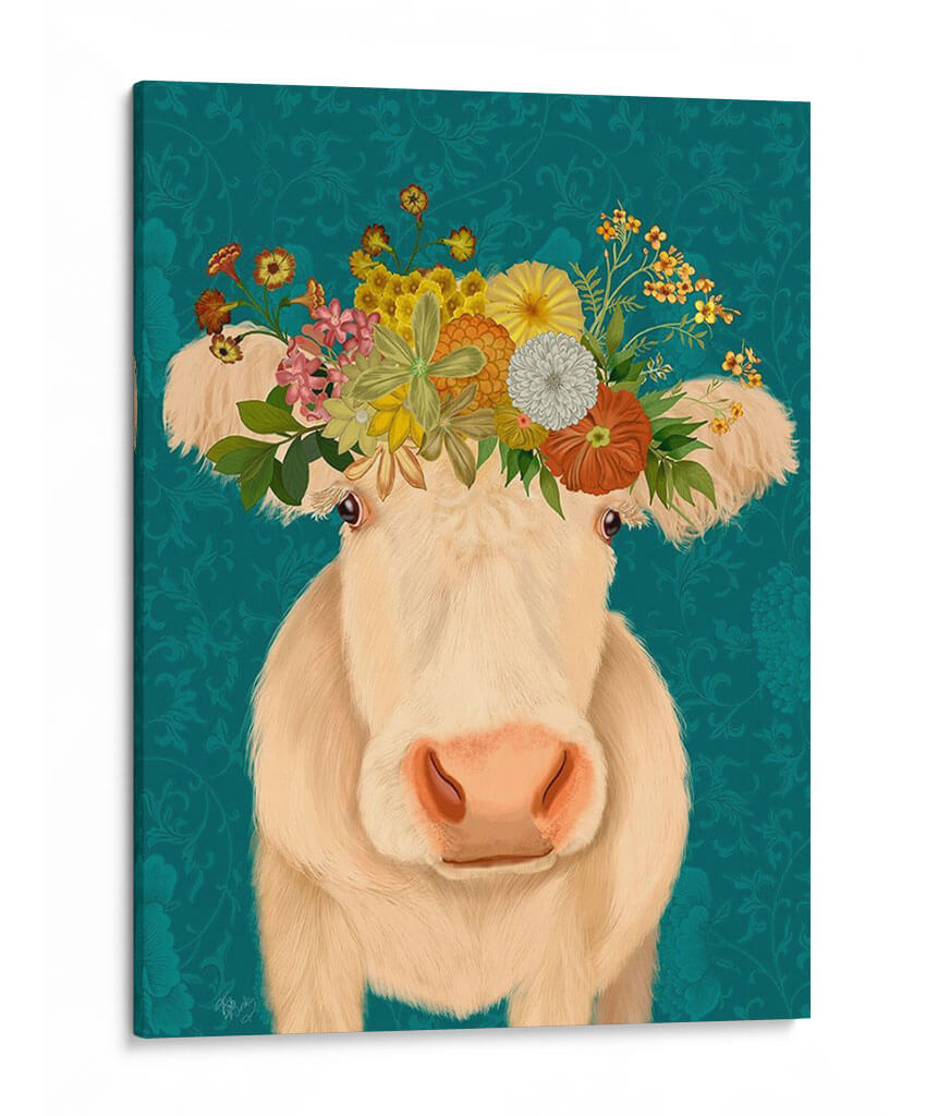 Crema De Vaca Bohemia 1 - Fab Funky | Cuadro decorativo de Canvas Lab