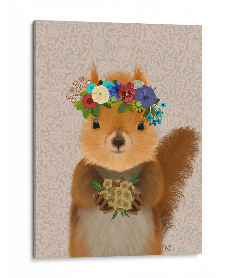 Ardilla Bohemia - Fab Funky | Cuadro decorativo de Canvas Lab
