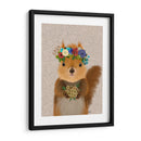 Ardilla Bohemia - Fab Funky | Cuadro decorativo de Canvas Lab