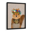 Ardilla Bohemia - Fab Funky | Cuadro decorativo de Canvas Lab