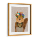 Ardilla Bohemia - Fab Funky | Cuadro decorativo de Canvas Lab