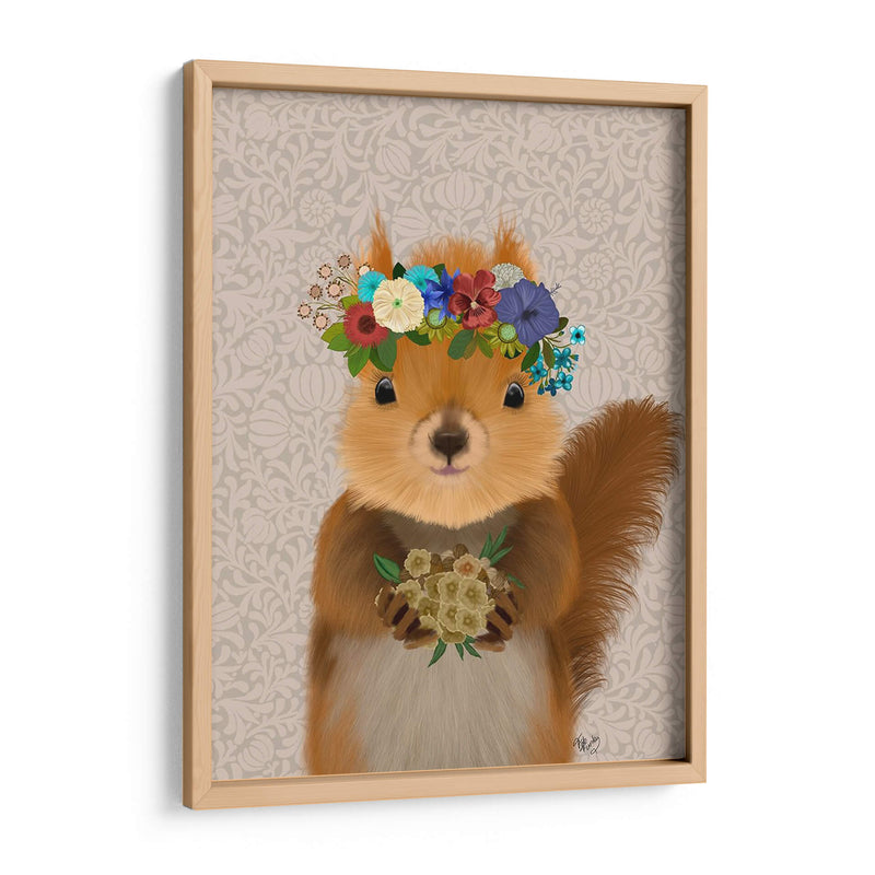 Ardilla Bohemia - Fab Funky | Cuadro decorativo de Canvas Lab