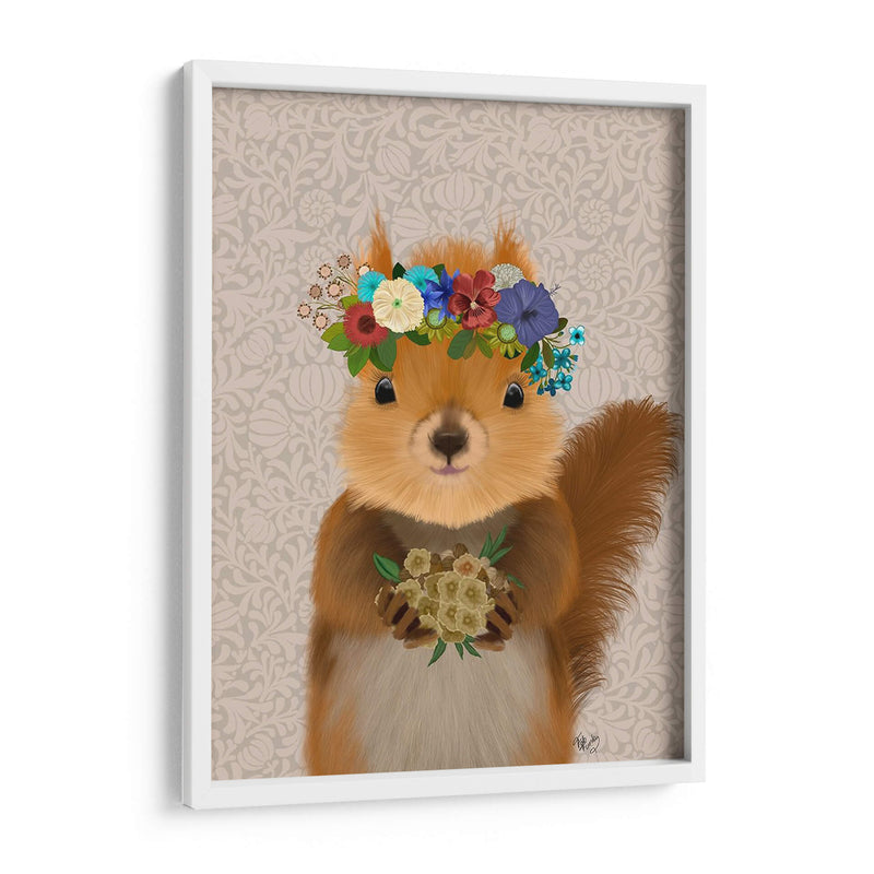 Ardilla Bohemia - Fab Funky | Cuadro decorativo de Canvas Lab