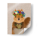Ardilla Bohemia - Fab Funky | Cuadro decorativo de Canvas Lab