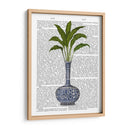 Jarrón Chinoiserie 3, Con Impresión De Libro De Plantas - Fab Funky | Cuadro decorativo de Canvas Lab