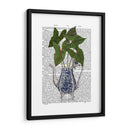 Jarrón Chinoiserie 4, Con Impresión De Libros De Plantas. - Fab Funky | Cuadro decorativo de Canvas Lab