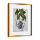 Jarrón Chinoiserie 4, Con Impresión De Libros De Plantas. - Fab Funky | Cuadro decorativo de Canvas Lab