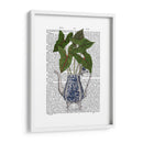 Jarrón Chinoiserie 4, Con Impresión De Libros De Plantas. - Fab Funky | Cuadro decorativo de Canvas Lab