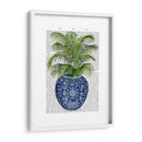 Jarrón Chinoiserie 6, Con Impresión De Libro De Plantas - Fab Funky | Cuadro decorativo de Canvas Lab