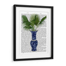 Jarrón Chinoiserie 8, Con Impresión De Libros De Plantas. - Fab Funky | Cuadro decorativo de Canvas Lab