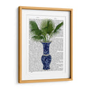 Jarrón Chinoiserie 8, Con Impresión De Libros De Plantas. - Fab Funky | Cuadro decorativo de Canvas Lab