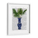 Jarrón Chinoiserie 8, Con Impresión De Libros De Plantas. - Fab Funky | Cuadro decorativo de Canvas Lab