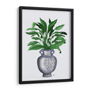 Jarrón Chinoiserie 2, Con Planta. - Fab Funky | Cuadro decorativo de Canvas Lab