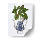 Jarrón Chinoiserie 4, Con Planta. - Fab Funky | Cuadro decorativo de Canvas Lab