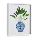 Jarrón Chinoiserie 5, Con Planta. - Fab Funky | Cuadro decorativo de Canvas Lab