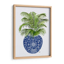 Jarrón Chinoiserie 6, Con Planta. - Fab Funky | Cuadro decorativo de Canvas Lab