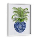 Jarrón Chinoiserie 6, Con Planta. - Fab Funky | Cuadro decorativo de Canvas Lab