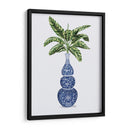 Jarrón Chinoiserie 7, Con Planta. - Fab Funky | Cuadro decorativo de Canvas Lab
