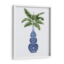 Jarrón Chinoiserie 7, Con Planta. - Fab Funky | Cuadro decorativo de Canvas Lab