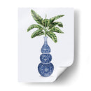 Jarrón Chinoiserie 7, Con Planta. - Fab Funky | Cuadro decorativo de Canvas Lab