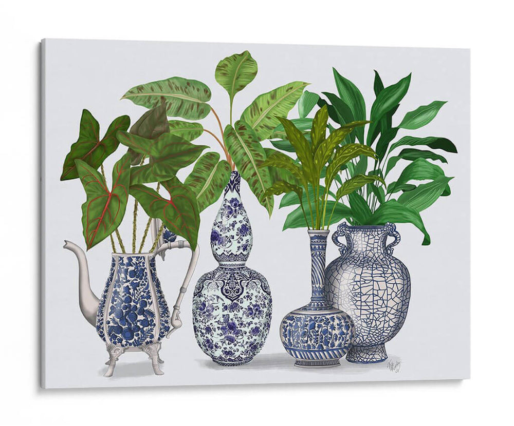 Grupo De Jarrón Chinoiserie 2 - Fab Funky | Cuadro decorativo de Canvas Lab