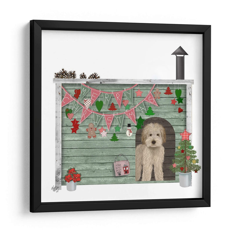 Navidad Des - Navidad Kennel - Homeapun - Fab Funky | Cuadro decorativo de Canvas Lab