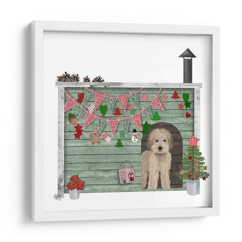 Navidad Des - Navidad Kennel - Homeapun - Fab Funky | Cuadro decorativo de Canvas Lab