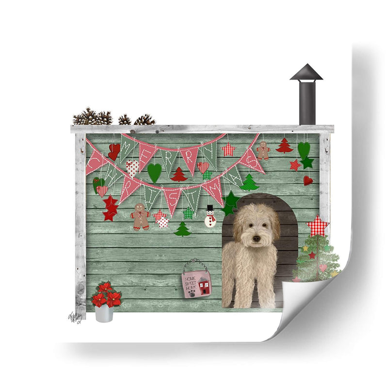 Navidad Des - Navidad Kennel - Homeapun - Fab Funky | Cuadro decorativo de Canvas Lab