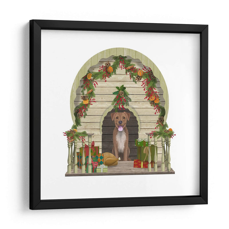 Navidad Des-Christmas Kennel - Williamsburg - Fab Funky | Cuadro decorativo de Canvas Lab