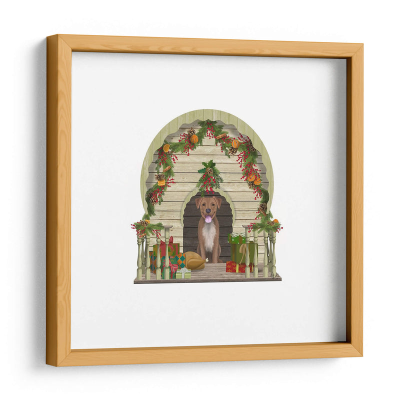 Navidad Des-Christmas Kennel - Williamsburg - Fab Funky | Cuadro decorativo de Canvas Lab