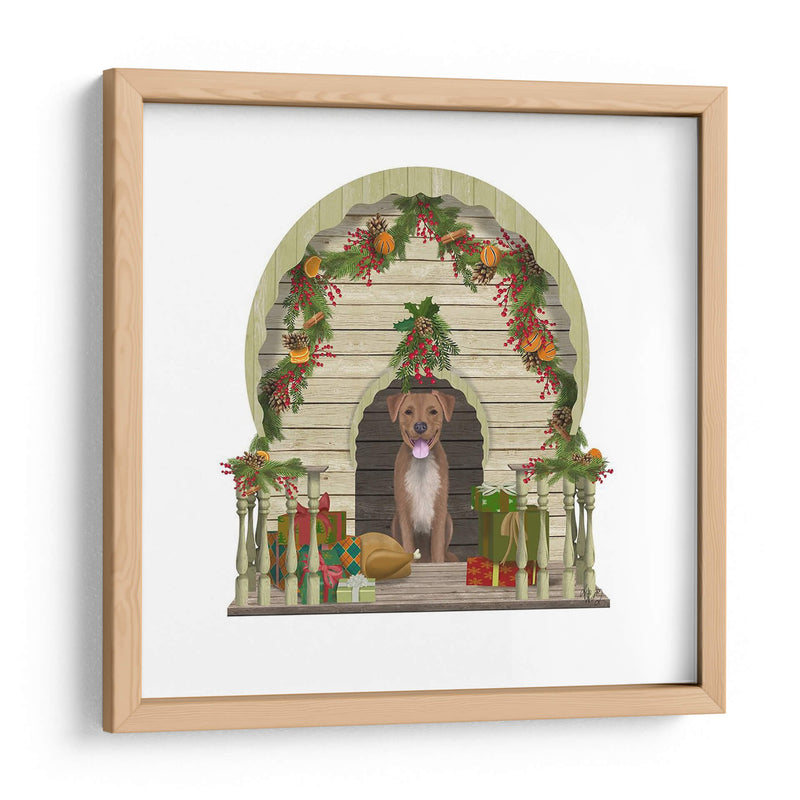 Navidad Des-Christmas Kennel - Williamsburg - Fab Funky | Cuadro decorativo de Canvas Lab