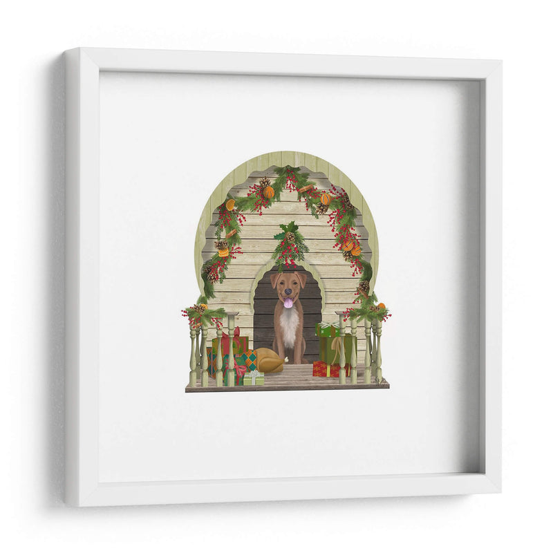 Navidad Des-Christmas Kennel - Williamsburg - Fab Funky | Cuadro decorativo de Canvas Lab