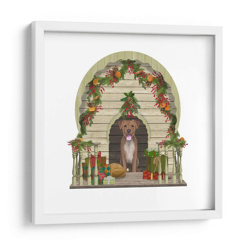 Navidad Des-Christmas Kennel - Williamsburg - Fab Funky | Cuadro decorativo de Canvas Lab