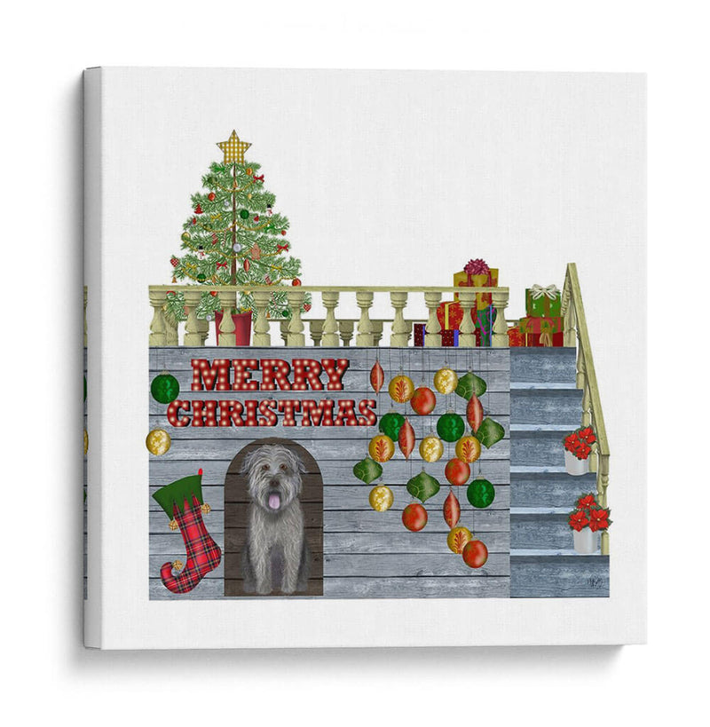 Navidad Des-Christmas Kennel - Chuchería - Fab Funky | Cuadro decorativo de Canvas Lab