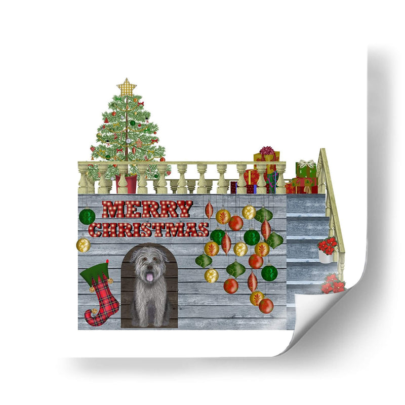 Navidad Des-Christmas Kennel - Chuchería - Fab Funky | Cuadro decorativo de Canvas Lab