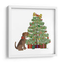 Árbol De La Navidad - Fab Funky | Cuadro decorativo de Canvas Lab