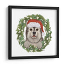 Navidad Des - Husky Guirnalda - Fab Funky | Cuadro decorativo de Canvas Lab