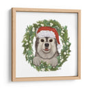 Navidad Des - Husky Guirnalda - Fab Funky | Cuadro decorativo de Canvas Lab