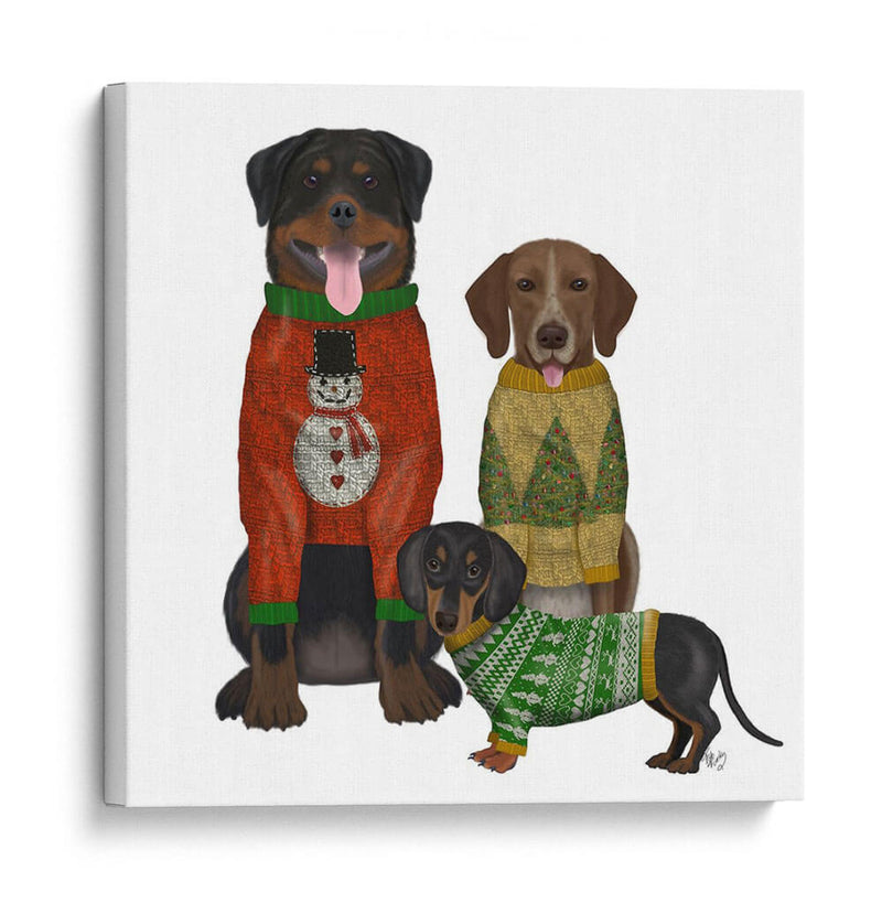 Navidad Des - Ugly Christmas Sweater Concurso - Fab Funky | Cuadro decorativo de Canvas Lab