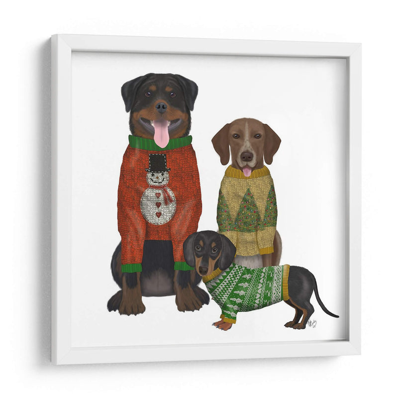 Navidad Des - Ugly Christmas Sweater Concurso - Fab Funky | Cuadro decorativo de Canvas Lab