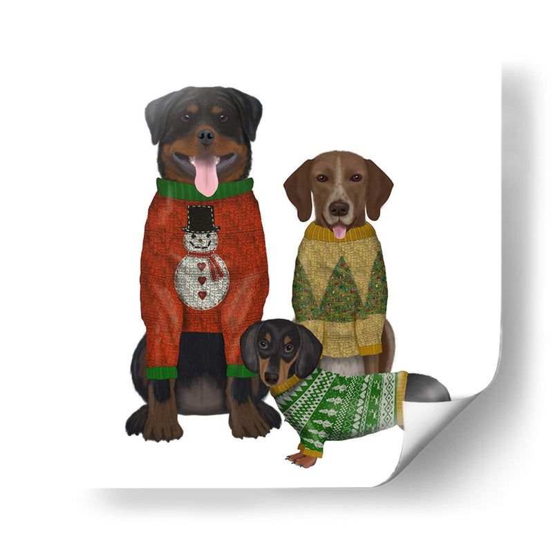 Navidad Des - Ugly Christmas Sweater Concurso - Fab Funky | Cuadro decorativo de Canvas Lab