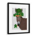 Donkey Carrot Hat Book Print - Fab Funky | Cuadro decorativo de Canvas Lab