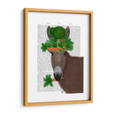 Donkey Carrot Hat Book Print - Fab Funky | Cuadro decorativo de Canvas Lab