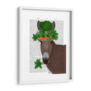 Donkey Carrot Hat Book Print - Fab Funky | Cuadro decorativo de Canvas Lab