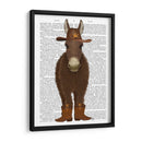 Donkey Cowboy Librer Imprimir - Fab Funky | Cuadro decorativo de Canvas Lab