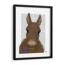 Libro De Flores Púrpura De Burro Impresión - Fab Funky | Cuadro decorativo de Canvas Lab