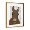 Libro De Flores Púrpura De Burro Impresión - Fab Funky | Cuadro decorativo de Canvas Lab